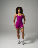 Pump High Rise Short - Dark Fuchsia