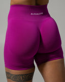 Pump High Rise Short - Dark Fuchsia
