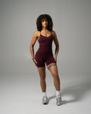 Pump High Rise Short - Merlot