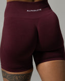 Pump High Rise Short - Merlot