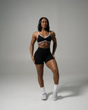 Pump Mid Rise Biker Short - Black