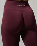 Pump High Rise Legging - Merlot