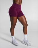 Pump Mid Rise Short - Mulberry