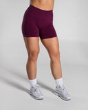 Pump High Rise Short - Mulberry