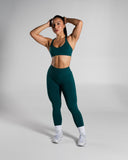 Pump High Rise Legging - Dark Teal