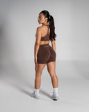 Pump High Rise Short - Cedar