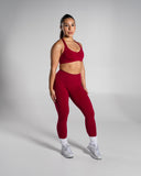 Pump High Rise Legging - Strawberry Jam