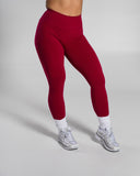 Pump High Rise Legging - Strawberry Jam