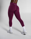 Pump Mid Rise Legging - Mulberry