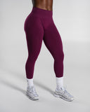 Pump Mid Rise Legging - Mulberry