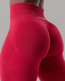 Pump High Rise  Legging - Scarlet