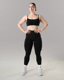 Pump Mid Rise Legging - Black