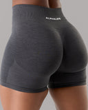 Pump High Rise Short - Dark Heather Grey