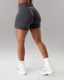 Pump High Rise Short - Dark Heather Grey