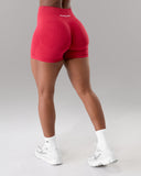 Pump High Rise Short - Scarlet