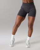 Pump Mid Rise Short - Dark Heather Grey