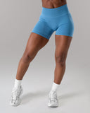 Pump Mid Rise Short - Coastal Blue