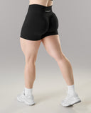 Pump Mid Rise Short - Black