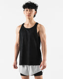 Racer Tank - Black Print