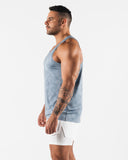 Racer Tank - Slate Print