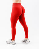 Revive High Rise Legging - Formula Red