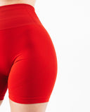 Revive High Rise Short - Formula Red