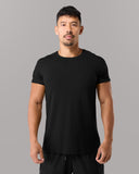 Rolled Muscle Tee - Black
