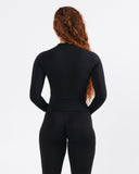 Aura Sculpt Jacket - Black