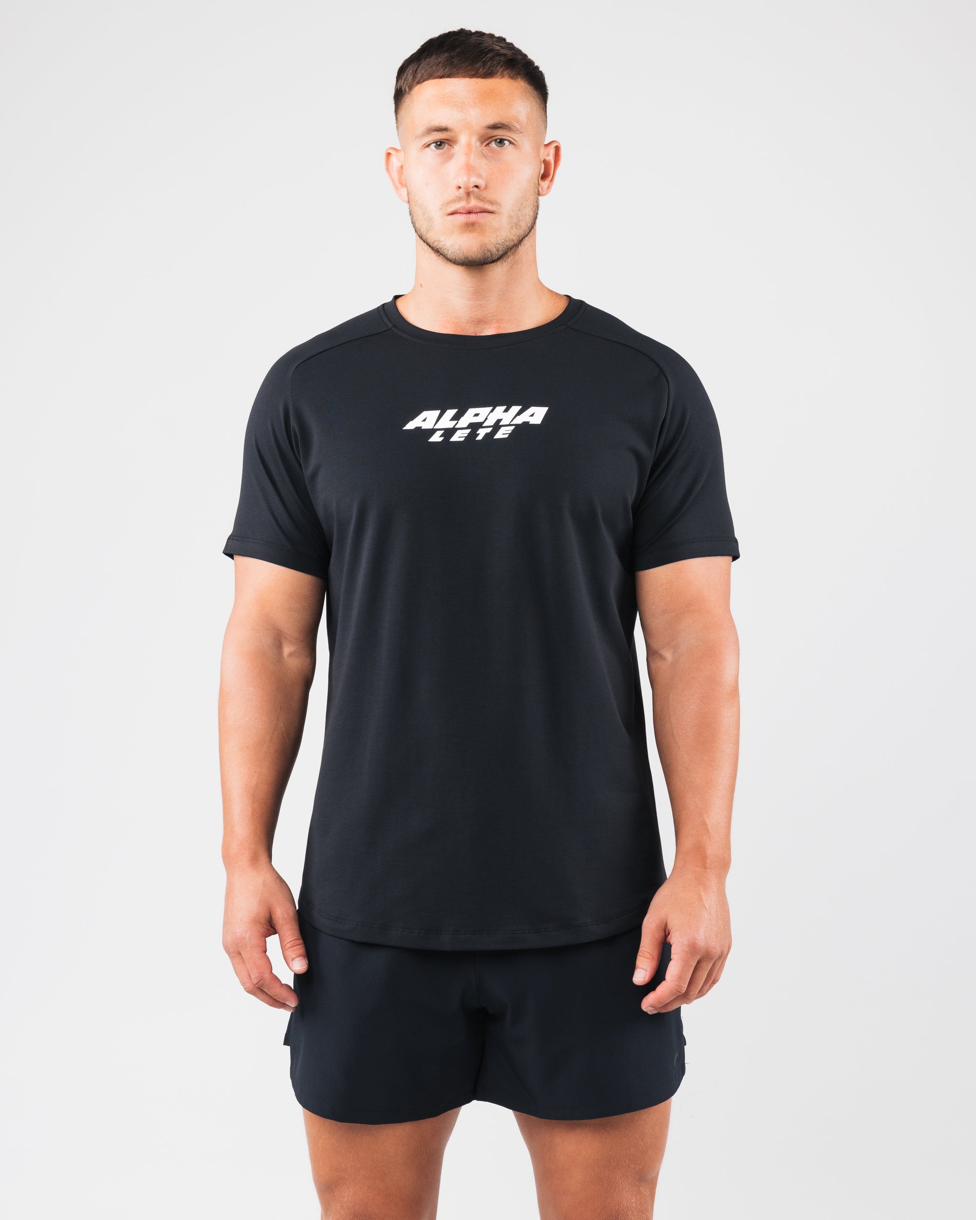 Force Core Tee - Black – Alphalete Athletics UK