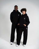 Staple Emblem Fleece Hoodie - Black