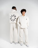 Staple Emblem Fleece Hoodie - Oatmeal