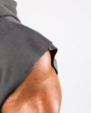 Three Pillar Capped Hoodie - Pewter