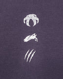 Three Pillar Heavyweight Hoodie - Muted Purple