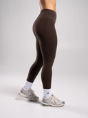 Pump Mid Rise Legging - Walnut