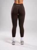 Pump Mid Rise Legging - Walnut