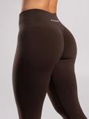 Pump Mid Rise Legging - Walnut