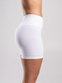 Pump Mid Rise Short - White