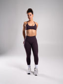 Revive High Rise Legging - Black Garnet