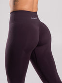 Revive High Rise Legging - Black Garnet