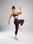 Revive High Rise Legging - Black Garnet
