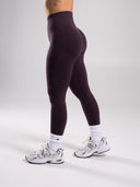 Pump High Rise Legging - Black Garnet