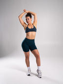Pump High Rise Short - Deep Sea