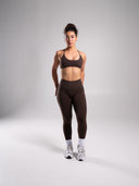 Revive High Rise Legging - Walnut