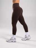 Revive High Rise Legging - Walnut