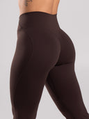 Aura Flared Pant - Walnut