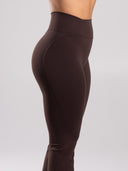 Aura Flared Pant - Walnut