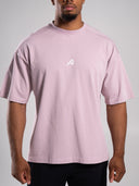 Stone Wash Alpha Tee - Rosewood