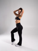 Aura Flared Pant - Black