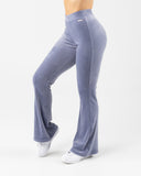 Velour Pant - Dusty Blue