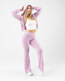 Velour Zip Hoodie - Poise